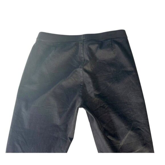 Eileen Fisher Women's Sz S Black Ankle Pull On Tapered Organic Cotton Pants - Picture 7 of 8